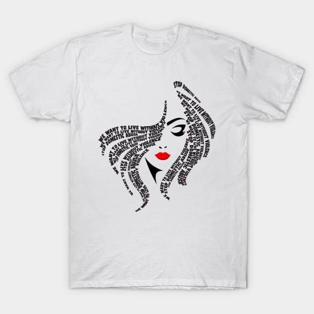 Love and Respect women T-Shirt by Powered For Women. Com